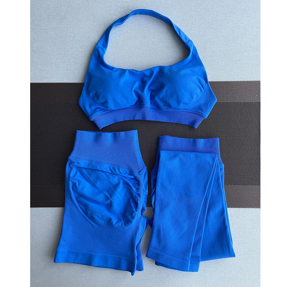 TKITK Leggings Women Seamless Sports Yoga Pants Low Ribbed Band Gym clothes Fitness Workout wear Scrunch Bum Tights