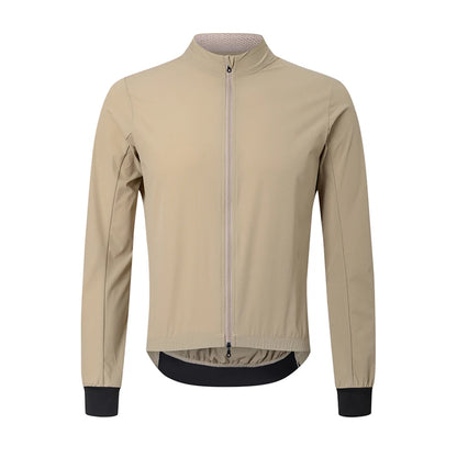 HISERWA Men Cycling Jacket Windproof Waterproof Lightweight Long Sleeve Mountain Bike Jacket Motorcycle Jacket Cycling Clothing