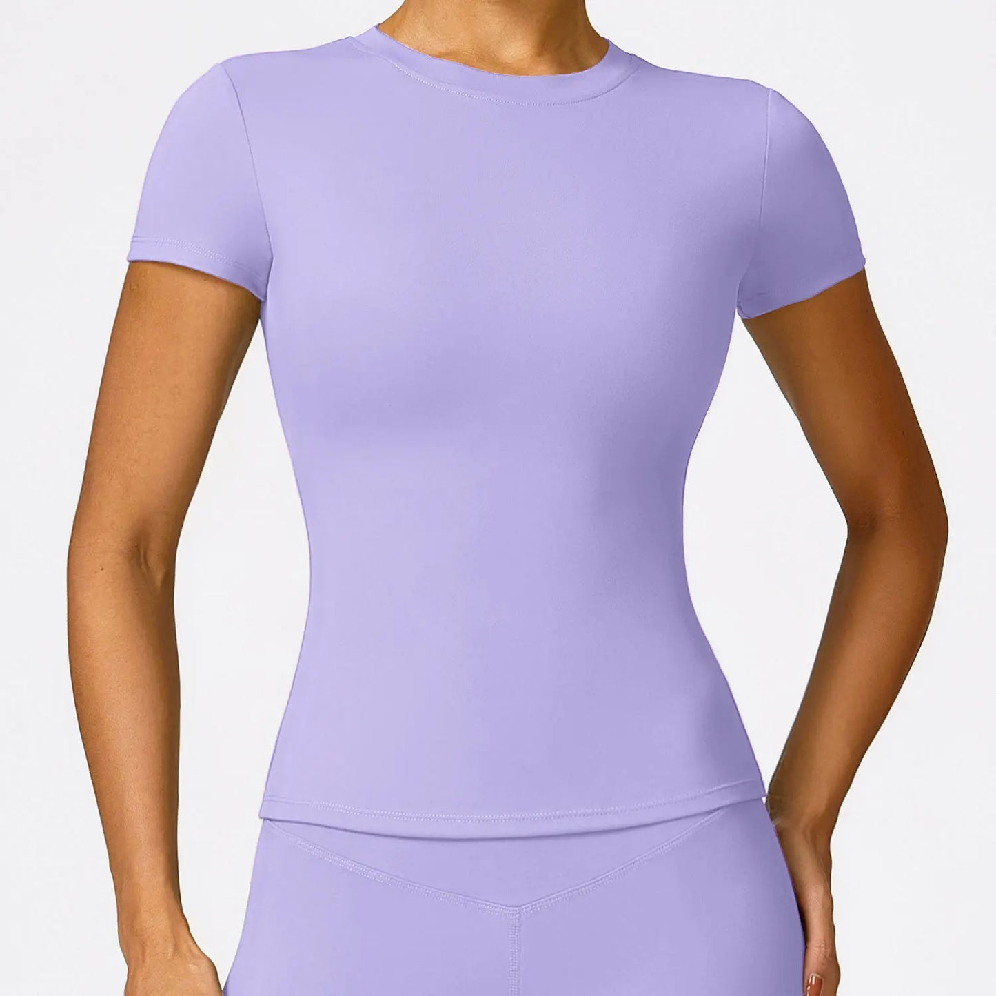 NCLAGEN Gym Top Women Short Sleeve Workout Clothes Sports T Shirt Femme Fitness Activewear Running Accessories Yoga Tight Tops