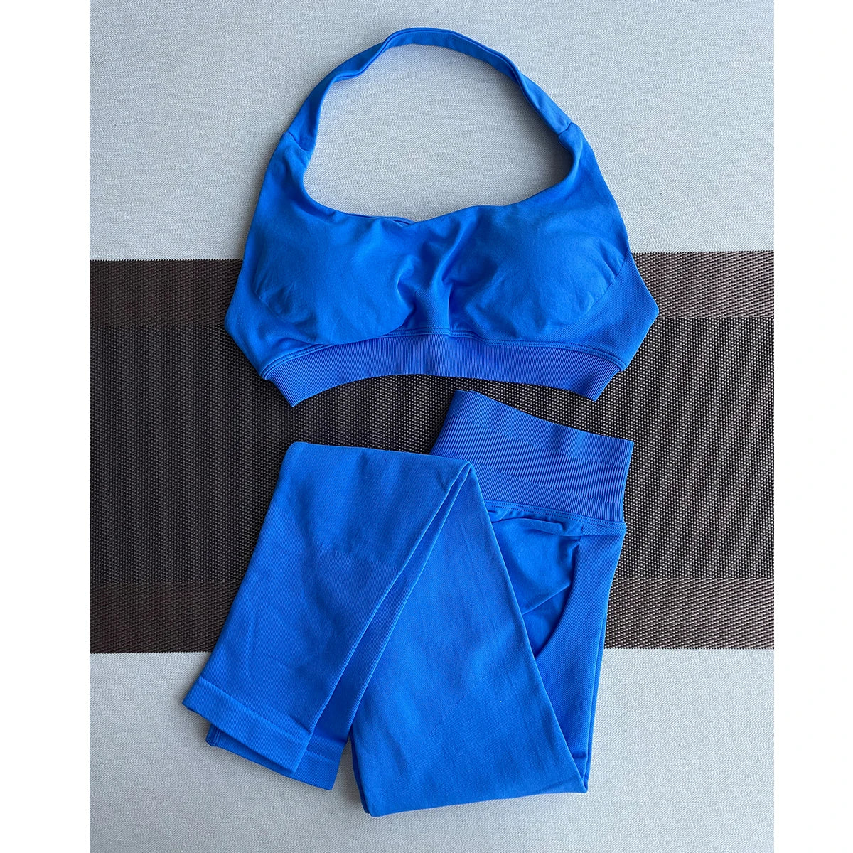 TKITK Leggings Women Seamless Sports Yoga Pants Low Ribbed Band Gym clothes Fitness Workout wear Scrunch Bum Tights