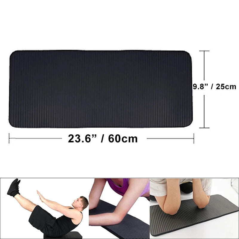 1.5cm Thick Yoga Knee Pad Non-slip Foam Yoga Pads Fitness Pilate Mat Workout Sport Plank Cushion Gym Equipment 60x25cm Yoga Mats