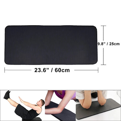 1.5cm Thick Yoga Knee Pad Non-slip Foam Yoga Pads Fitness Pilate Mat Workout Sport Plank Cushion Gym Equipment 60x25cm Yoga Mats
