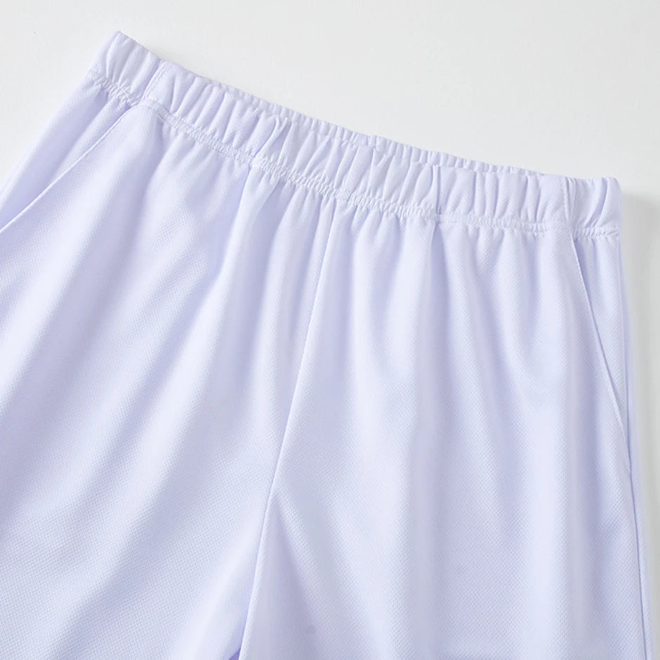 2-Piece Men's Summer Quick drying Sports Suit Loose And Breathable Short Sleeved T-shirt Running And Fitness Black Pocket Shorts