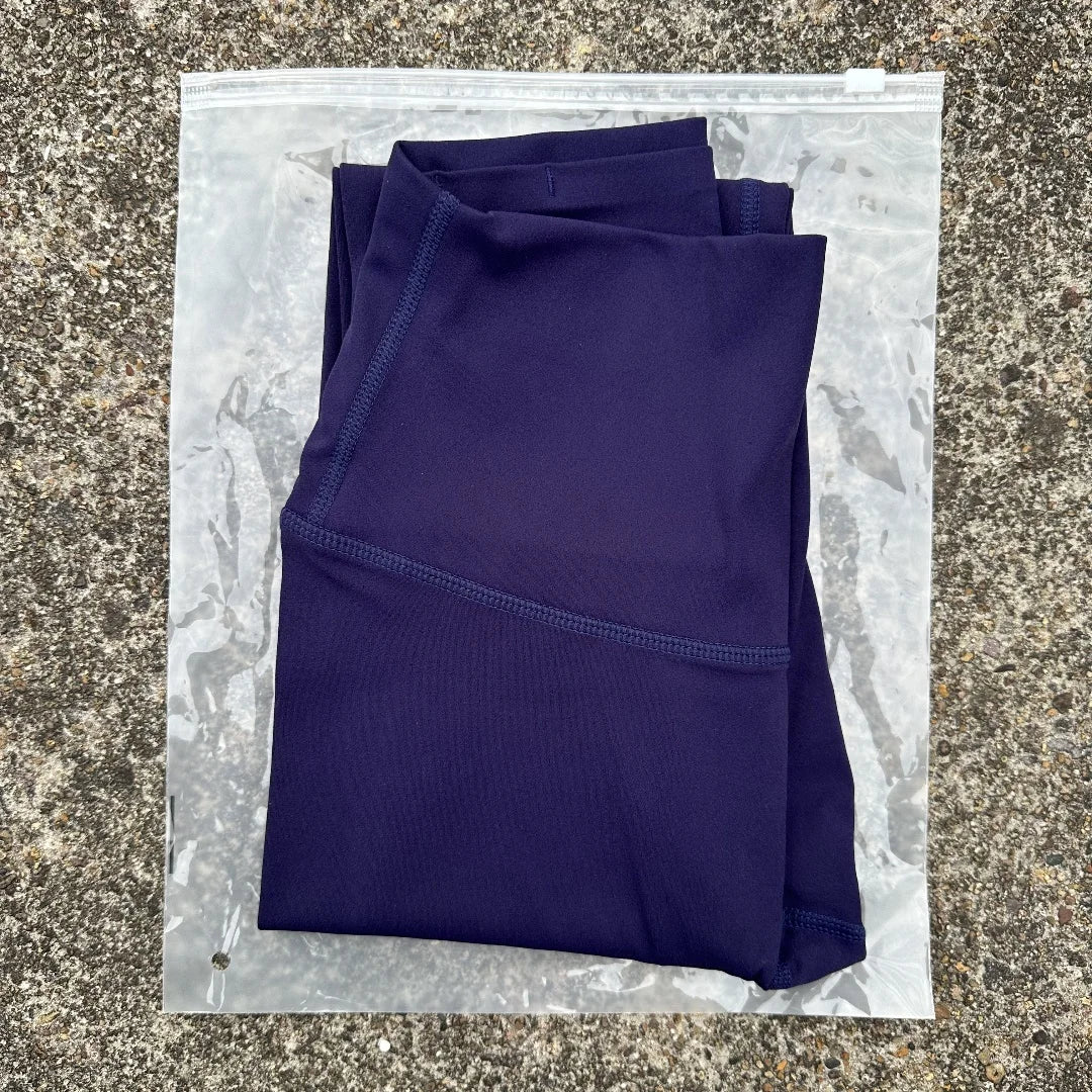 Solid Color Back Waist Pocket High Waist Yoga Legging Women Sport Cropped Pants Butter Athletic Gym Comprehensive Training Jog