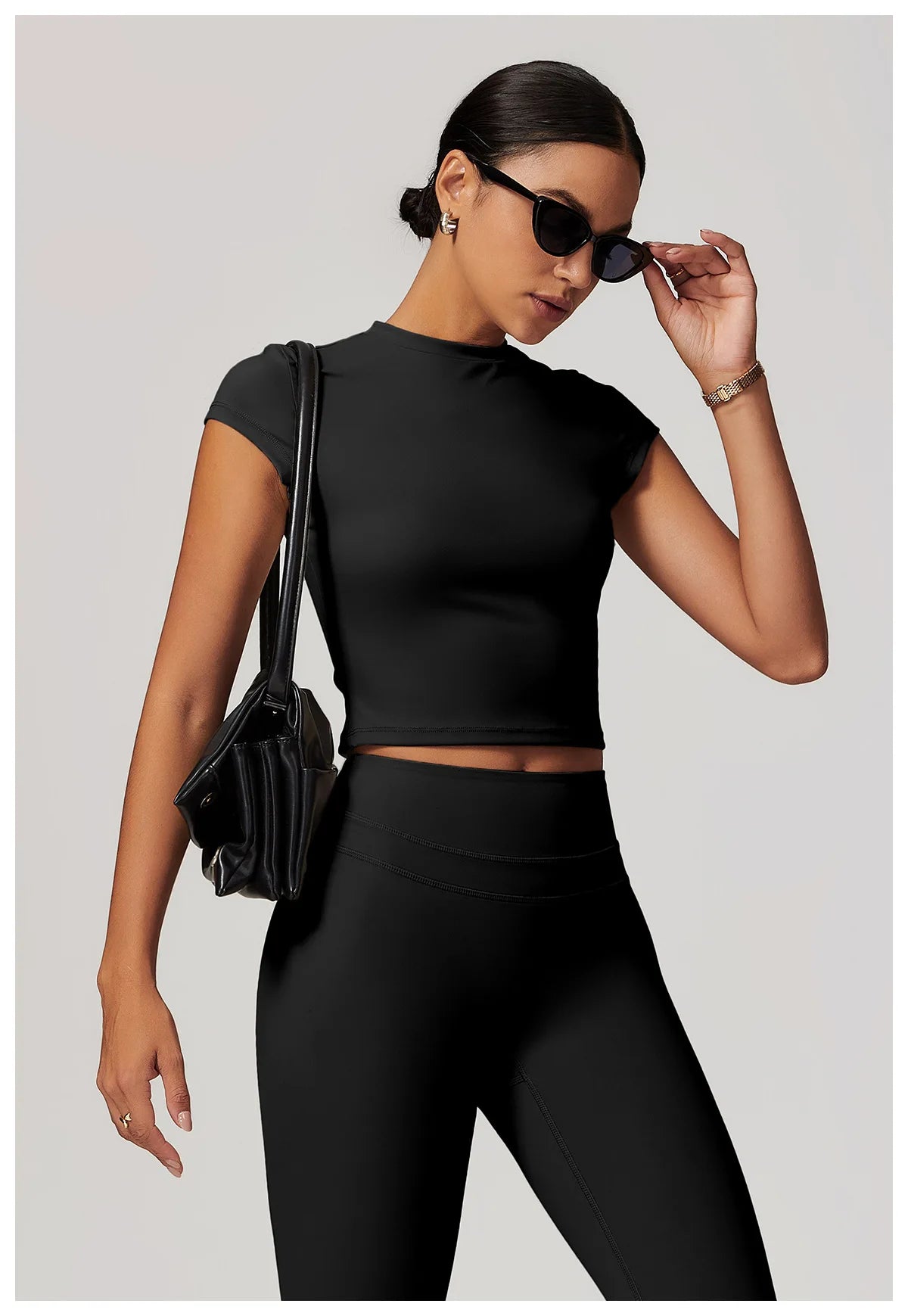 Sports T-shirt Women's Top Yoga Shirts Quick Dry Running Tops Tights Push Up Workout Gym Clothes Short Sleeve Fitness Sports Top