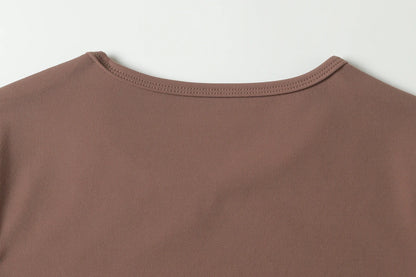 Ctenkevet Sports Long Sleeved Shirts Women Casual Outdoor Top Gym Fitness Wear T-shirt  Yoga Shirt Push Up Workout Clothes Women