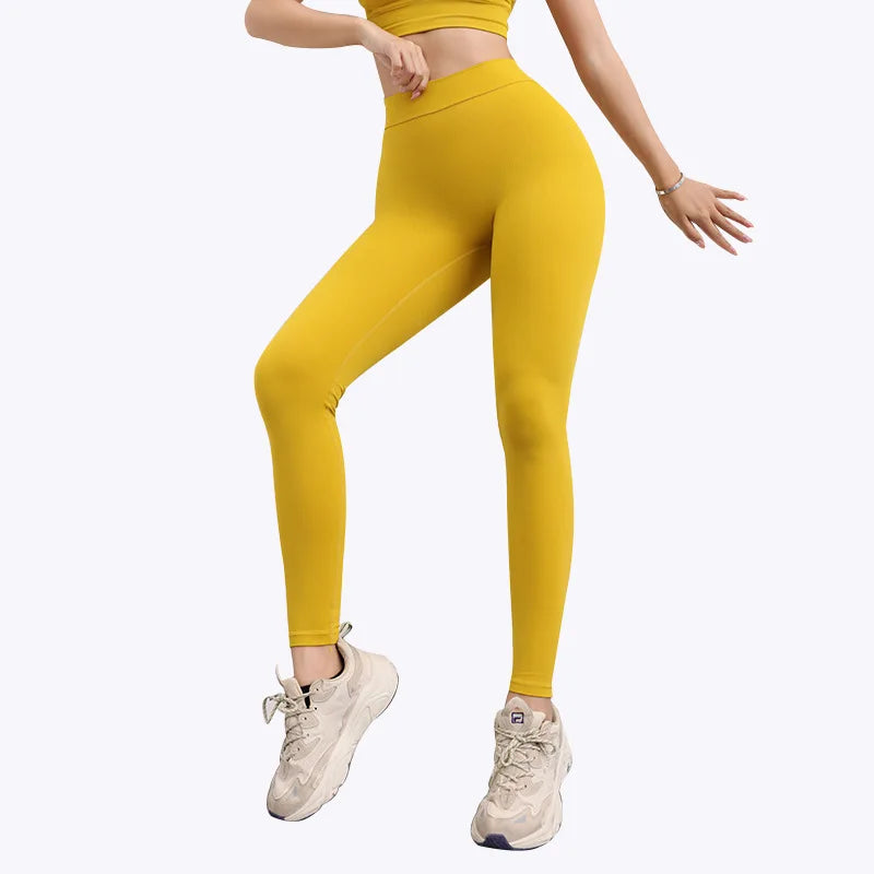 Yoga Sporty Leggings For Women Fitness Women's Leggings Sports Tights Pants Sportswear Woman Gym Trousers Yoga Workout Clothes