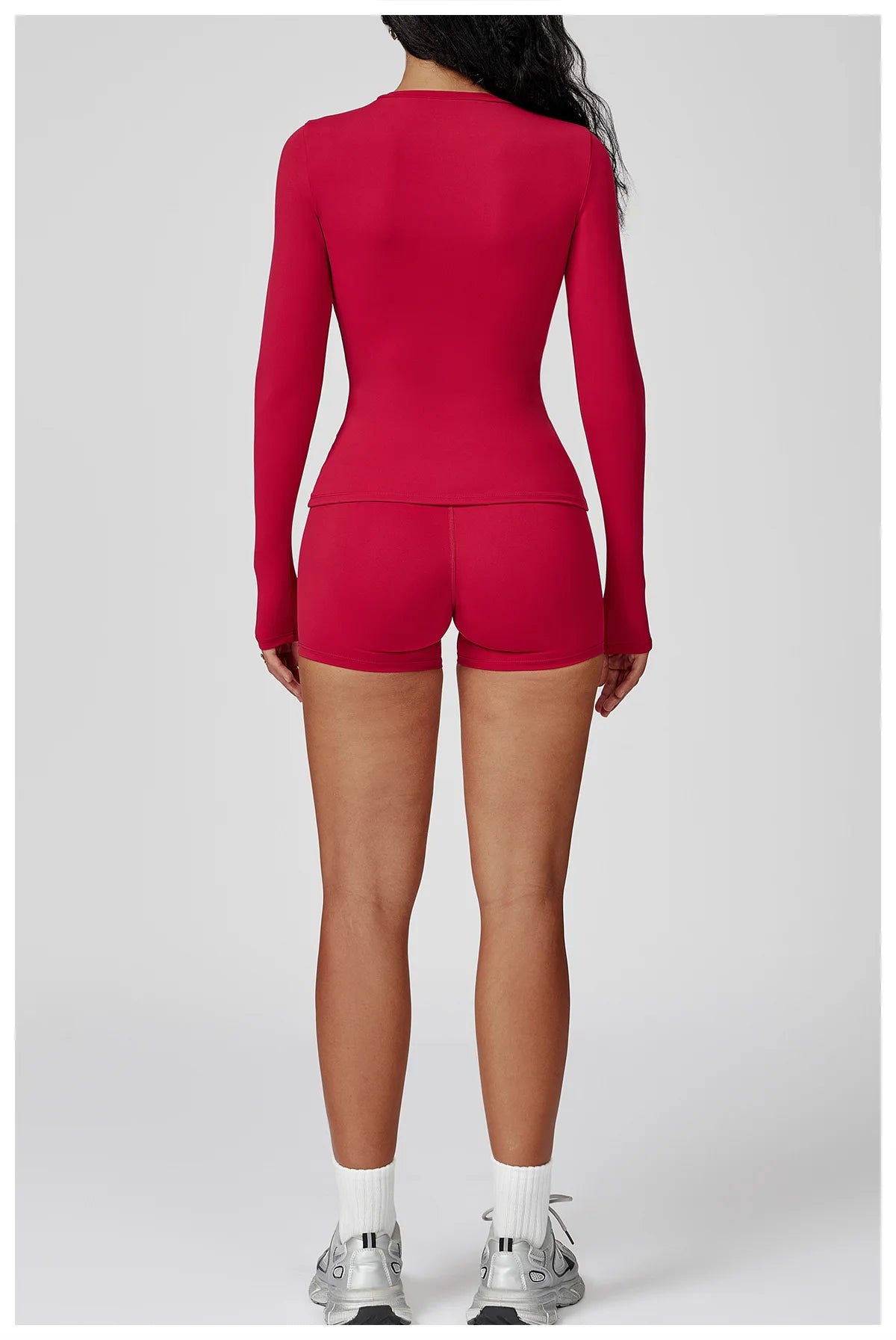 Yoga Shirts Women Long Sleeve Fitness Running Gym Clothes Workout Dry Fit Breathable Slim Fit High Elastic Sport Top Women's Top