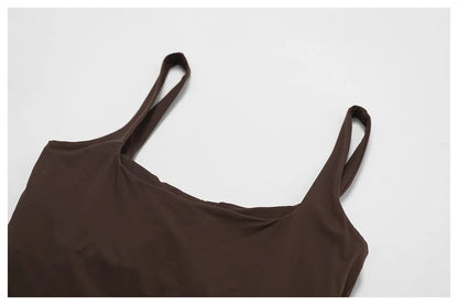 Ctenkevet Women's Workout Yoga Tank Top Quick-Dry Gym Sports Vest Female Running Tight Top Women U-Back Fitness Underwear