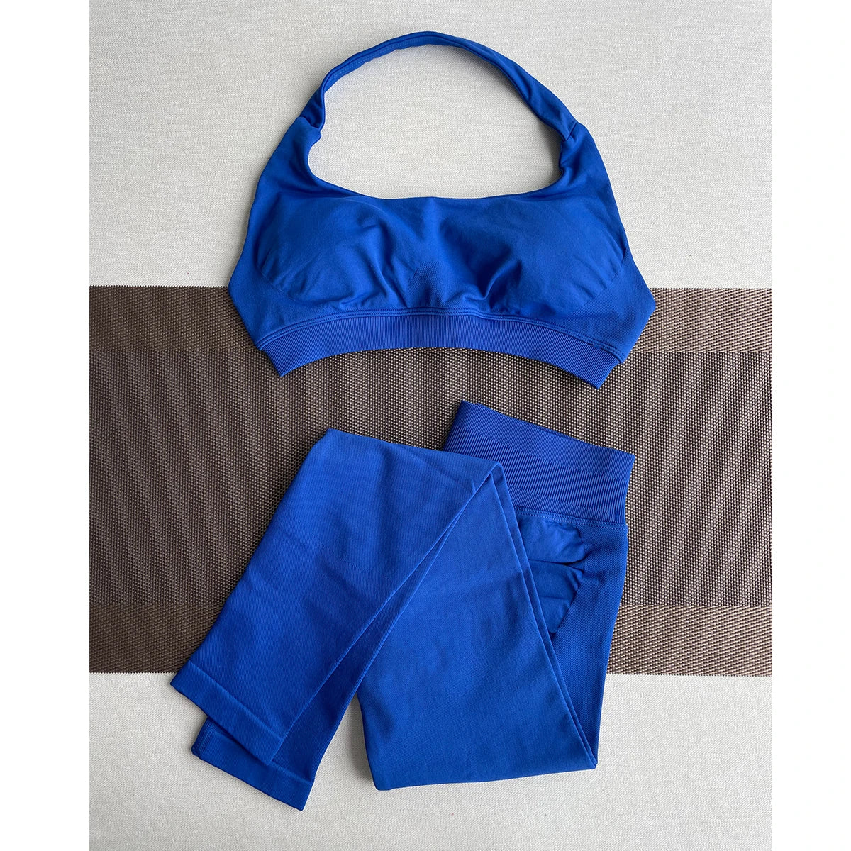 TKITK Leggings Women Seamless Sports Yoga Pants Low Ribbed Band Gym clothes Fitness Workout wear Scrunch Bum Tights