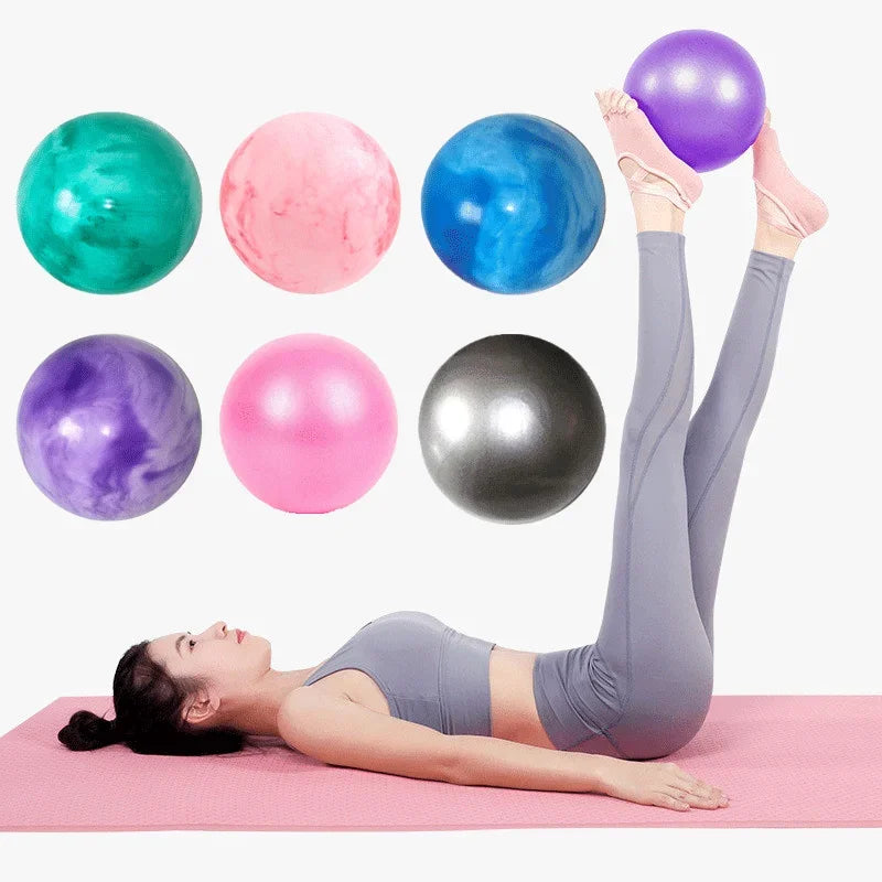 25cm Yoga Ball Exercise Gymnastic Fitness Pilates Ball Balance Exercise Gym Fitness Yoga Core Ball Indoor Training Equipment