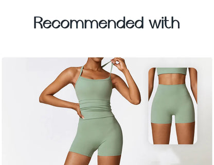 Women Cross Back Yoga Sports Bra Breathable Shock Proof Gym Workout Fitness Push up Top Yoga Running Active Sportswear Vest Bra