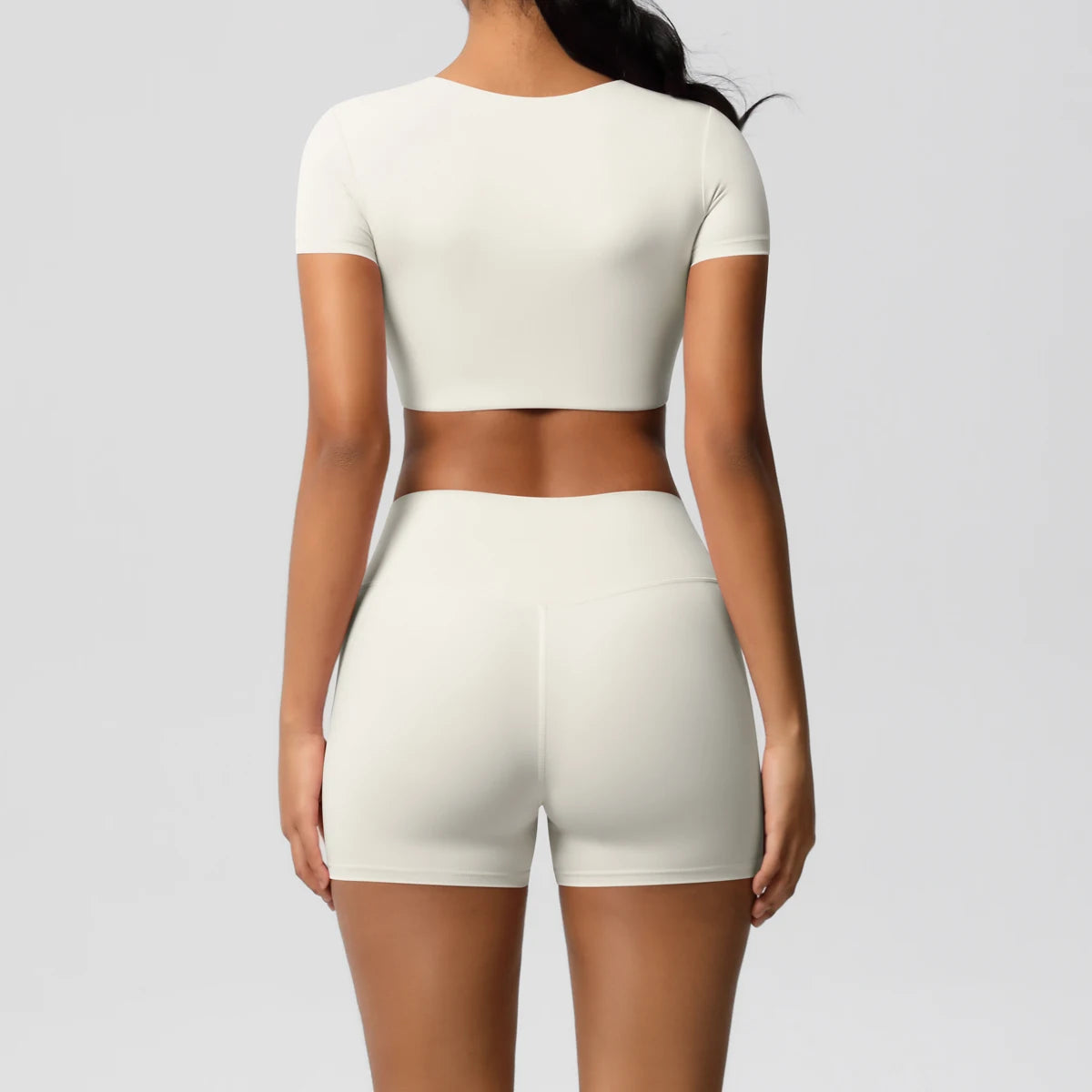 Workout Sportswear 2Pcs Piece Female Women Active Wear Sports Tank Top Women Gym Workout Leggins Booty Bum Leggins