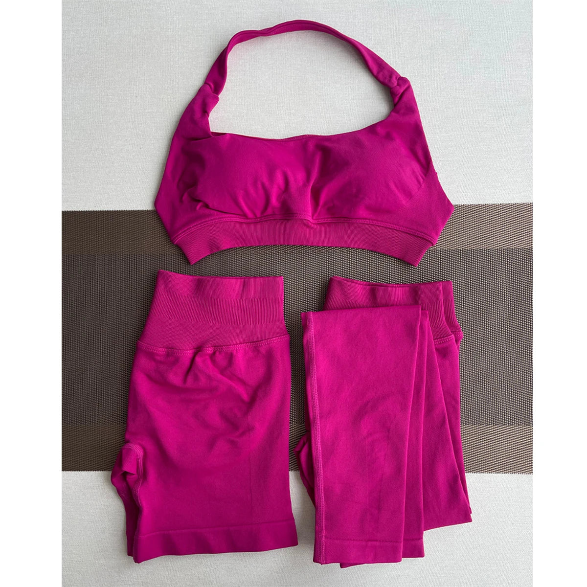 TKITK Leggings Women Seamless Sports Yoga Pants Low Ribbed Band Gym clothes Fitness Workout wear Scrunch Bum Tights