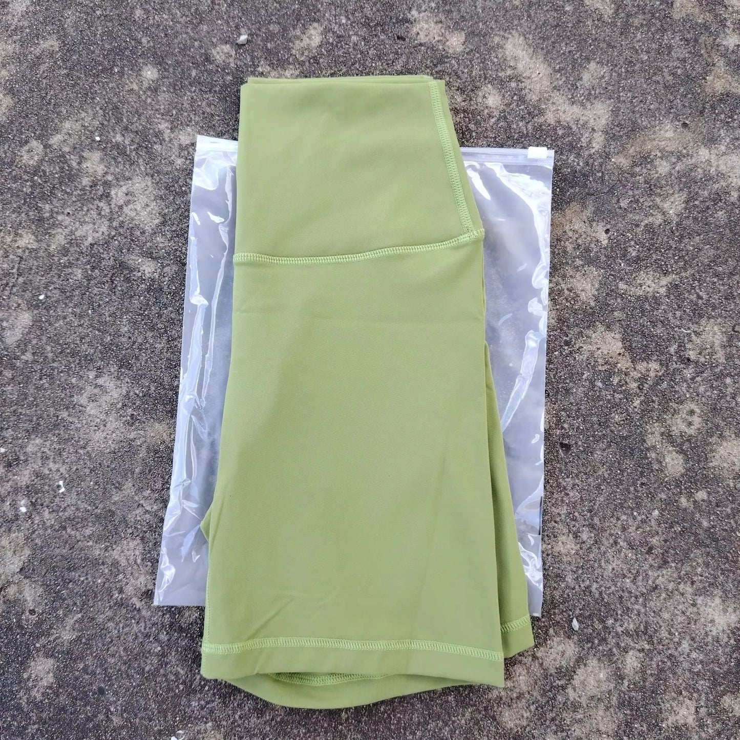 Solid Color Women Fitness Sports Short High Waist Yoga Short Leg Cycling Comprehensive Training Jog Squat Proof Internal Pocket