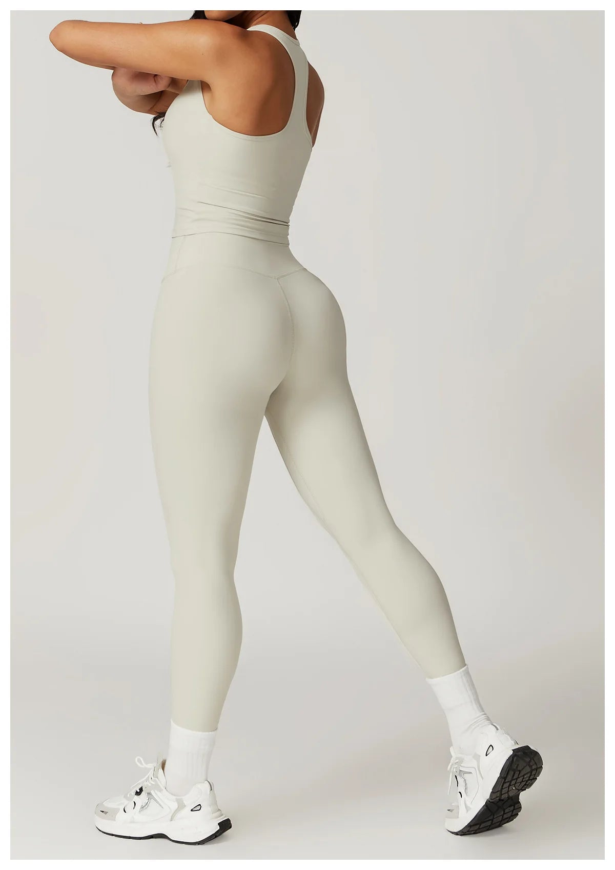 Hearuisavy Shockproof Yoga Vest Running Gym Tank Top Women Fitness Quick-Dry Workout Vest Female Sports Sleeveless Top Women