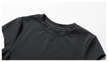 Sports T-shirt Women's Top Yoga Shirts Quick Dry Running Tops Tights Push Up Workout Gym Clothes Short Sleeve Fitness Sports Top