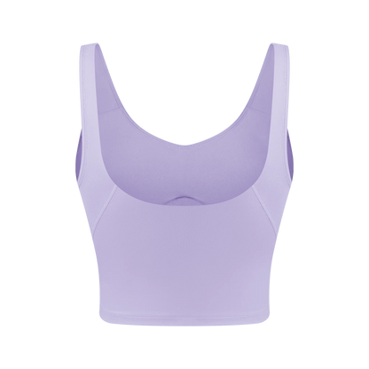 Sports Bra for Women Yoga Top Fixed Chest Pad Gym Vest Shock-proof Workout Tops Yoga Clothes U-shaped Back Fitness Crop Top