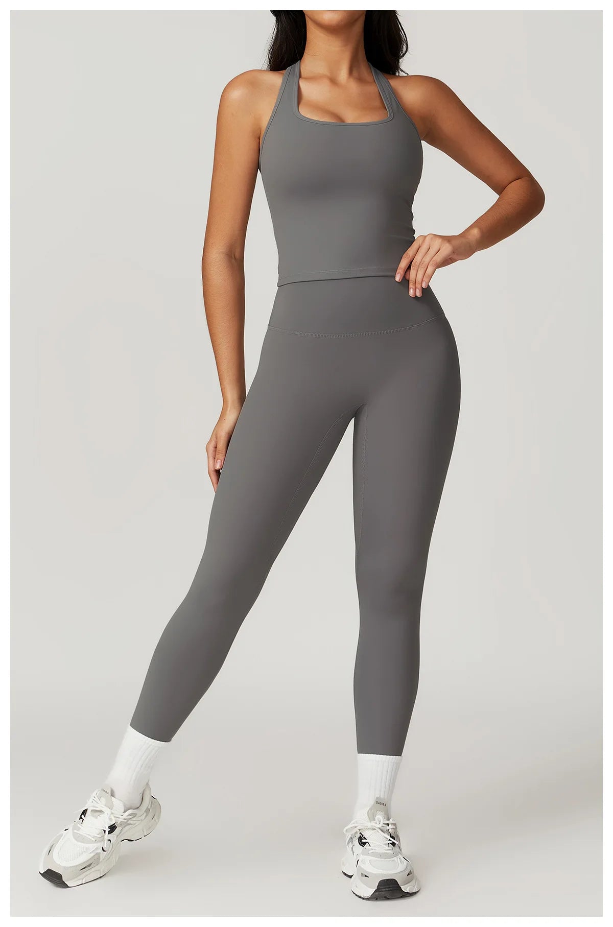 Hearuisavy Shockproof Yoga Vest Running Gym Tank Top Women Fitness Quick-Dry Workout Vest Female Sports Sleeveless Top Women