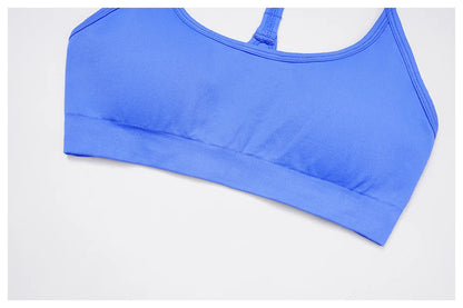 Seamless Women Yoga Bra Beautiful Back Tank Top Push Up Running Sport Bra Women Breathable Fitness Solid Color Underwea Crop Top