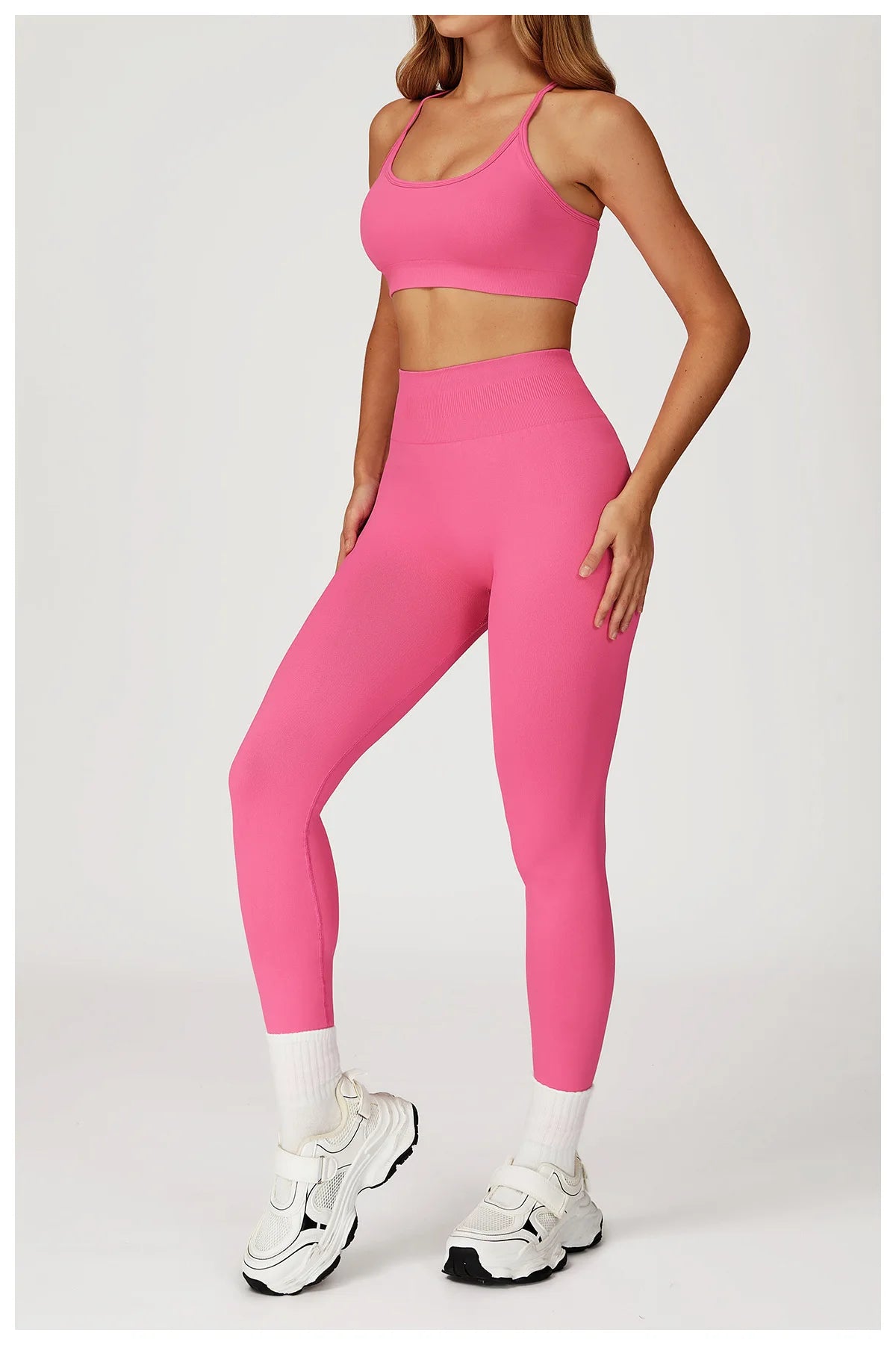 Seamless Women Yoga Bra Beautiful Back Tank Top Push Up Running Sport Bra Women Breathable Fitness Solid Color Underwea Crop Top