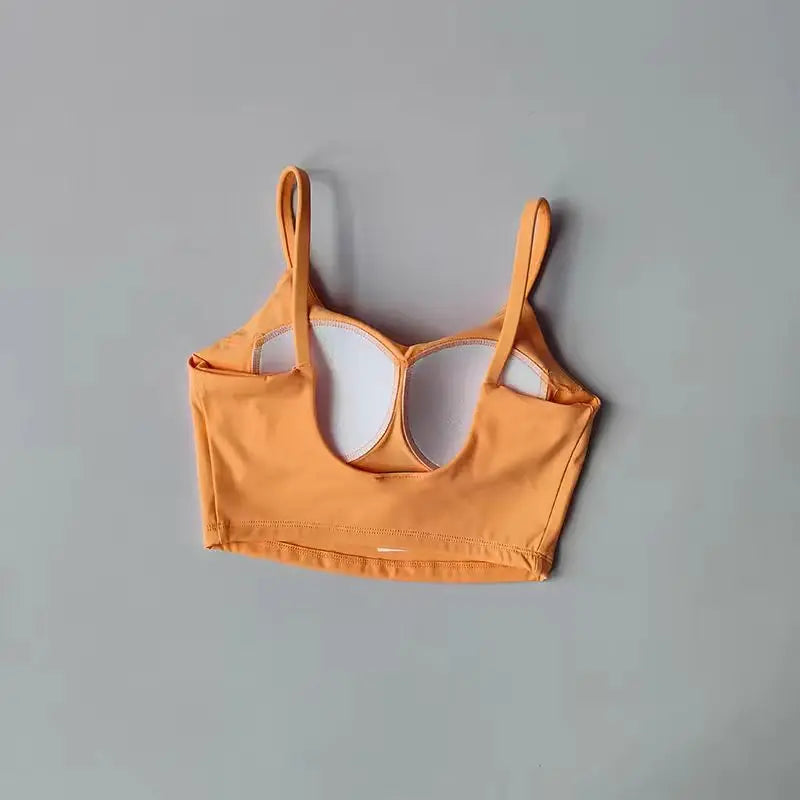 Sports Bra Top for Women, Push Up, Fixed Padded, Push Up Tops, Fitness Vest, Running, Gym Bra, Yoga, Breathable Sports Underwear