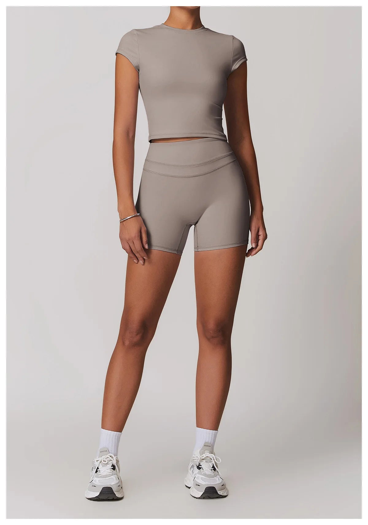 Sports T-shirt Women's Top Yoga Shirts Quick Dry Running Tops Tights Push Up Workout Gym Clothes Short Sleeve Fitness Sports Top