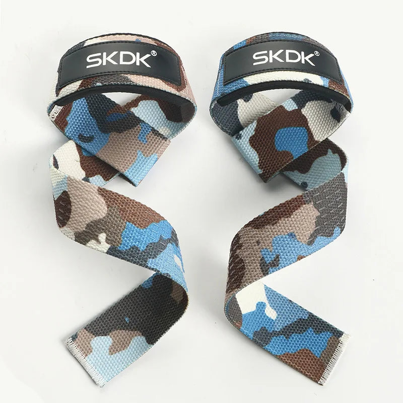 Weightlifting Wrist Straps Strength Training Booster Belt Adjustable Non-slip Gym Fitness Lifting Strap Wrist Support Grip Band