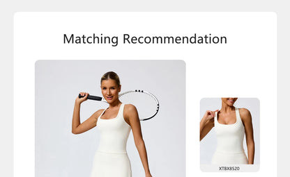 Hearuisavy Shockproof Yoga Vest Running Gym Tank Top Women Fitness Quick-Dry Workout Vest Female Sports Sleeveless Top Women