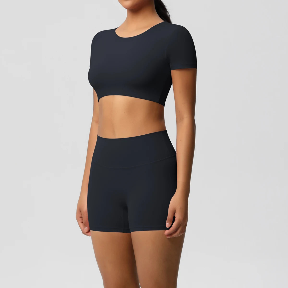 Workout Sportswear 2Pcs Piece Female Women Active Wear Sports Tank Top Women Gym Workout Leggins Booty Bum Leggins