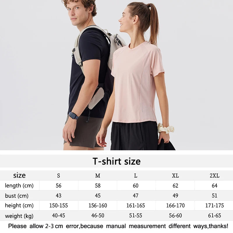Summer Women's Quick Dry Running Sports T-Shirt Gym Fitness Training Wear for Tennis Golf Yoga Breathable Sportswear Top