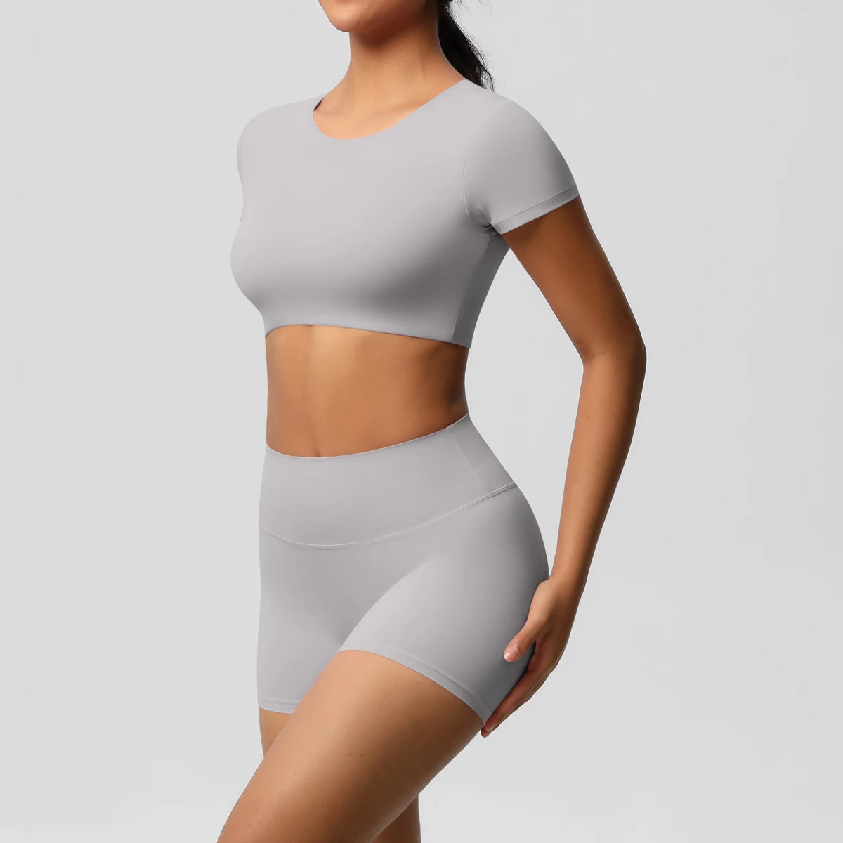 Workout Sportswear 2Pcs Piece Female Women Active Wear Sports Tank Top Women Gym Workout Leggins Booty Bum Leggins