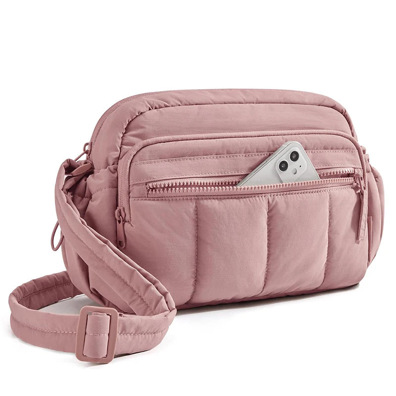 Autumn Winter Women's Gym Bags Outdoor Soft Fitness Yoga Crossbody Bags Portable Sports Hiking Travel Female Shoulder Bags Pack