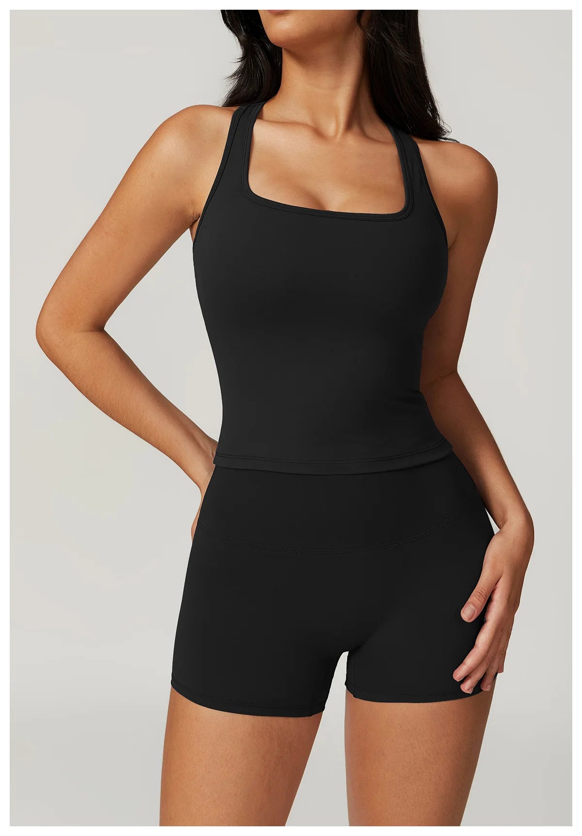 Hearuisavy Shockproof Yoga Vest Running Gym Tank Top Women Fitness Quick-Dry Workout Vest Female Sports Sleeveless Top Women