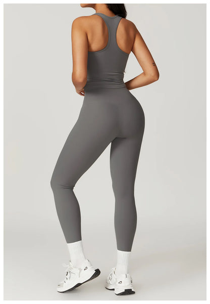 Hearuisavy Shockproof Yoga Vest Running Gym Tank Top Women Fitness Quick-Dry Workout Vest Female Sports Sleeveless Top Women