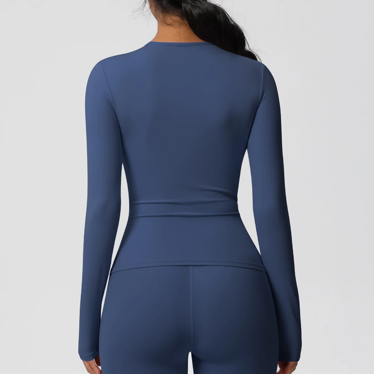 Long Sleeve Workout Top Gym Women Casual Outdoor Top  Workout Dry Fit Breathable High Elastic Sports Top Sports Long Sleeved