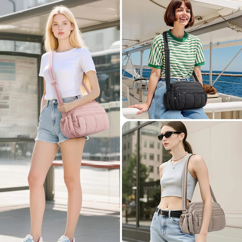 Autumn Winter Women's Gym Bags Outdoor Soft Fitness Yoga Crossbody Bags Portable Sports Hiking Travel Female Shoulder Bags Pack