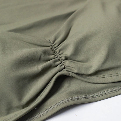 QINACTIVE Women Yoga Shirts Crop Top Long Sleeves Shirts for Women Yoga Sports Fitness Gym Clothes Workout Tops