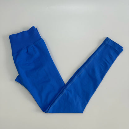 No Logo Leggings Women Low Ribbed Band Scrunch Bum Seamless Yoga Pants Gym Leggings Fitness Sweat Wicking Stretch Workout Tights