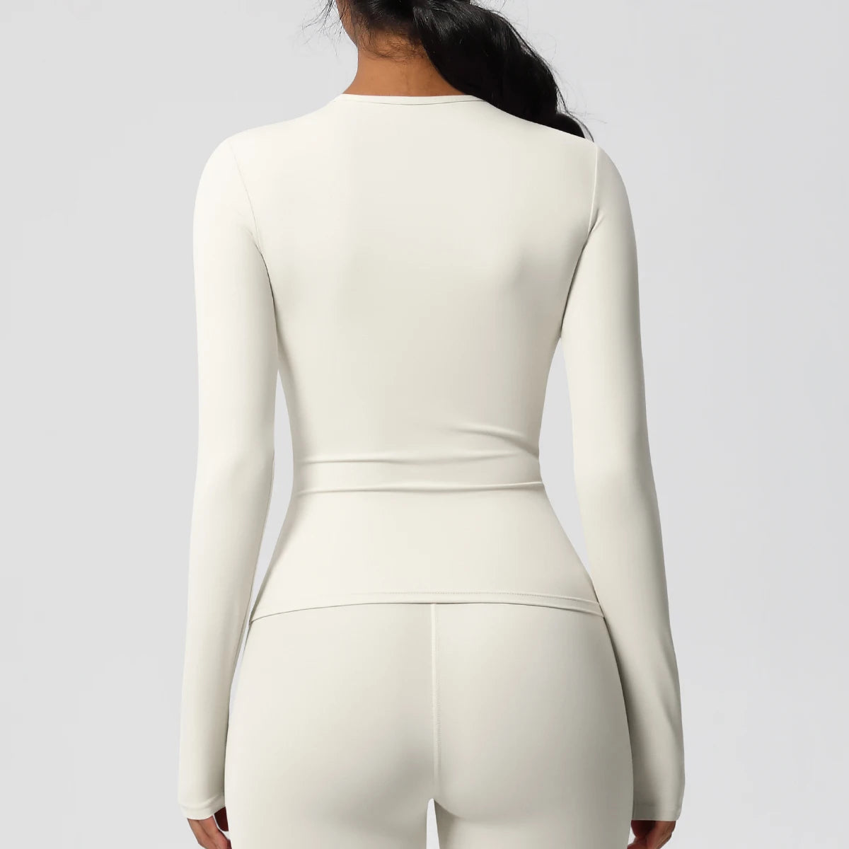 Long Sleeve Workout Top Gym Women Casual Outdoor Top  Workout Dry Fit Breathable High Elastic Sports Top Sports Long Sleeved