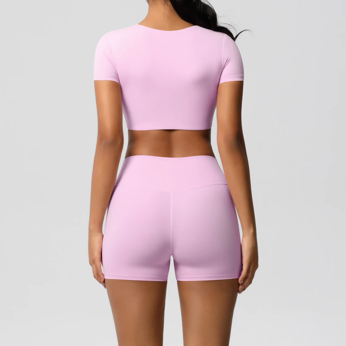 Workout Sportswear 2Pcs Piece Female Women Active Wear Sports Tank Top Women Gym Workout Leggins Booty Bum Leggins