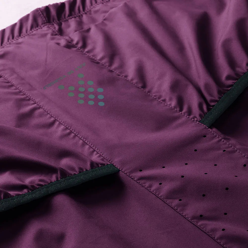 HISERWA Men Cycling Jacket Lightweight Breathable Anti-UV Cycling Windbreaker High Quality MTB Road Bike Jersey 2-Way Zipper