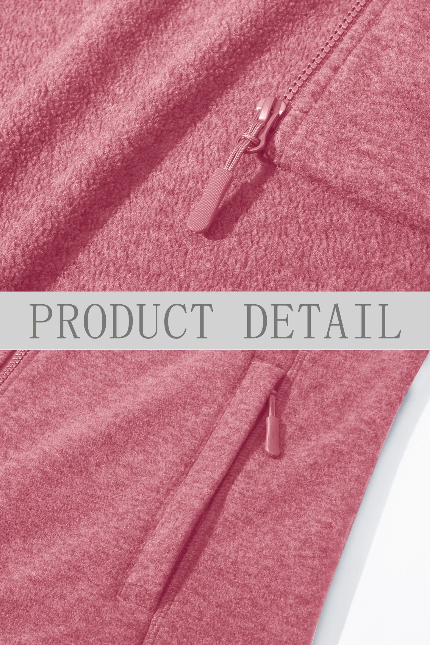 TACVASEN Lightweight Full Zip Fleece Jackets Spring/Autumn Womens Turtleneck Sweater Sports Warm Sweatshirts Thermal Casual Tops