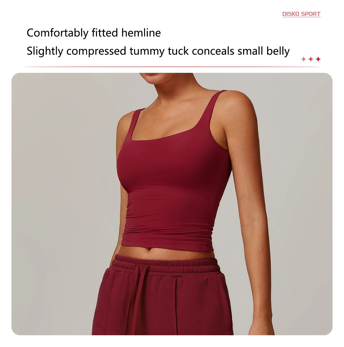 Ctenkevet Women's Workout Yoga Tank Top Quick-Dry Gym Sports Vest Female Running Tight Top Women U-Back Fitness Underwear