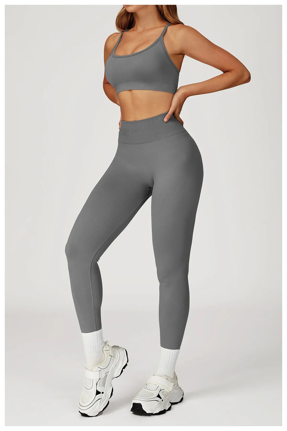 Seamless Women Yoga Bra Beautiful Back Tank Top Push Up Running Sport Bra Women Breathable Fitness Solid Color Underwea Crop Top