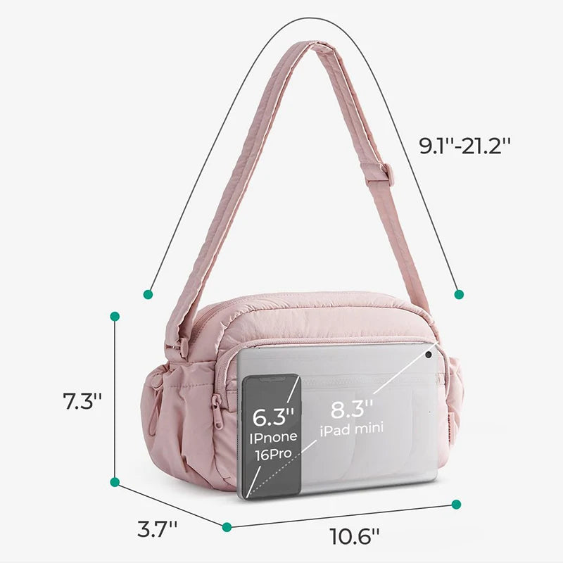 Autumn Winter Women's Gym Bags Outdoor Soft Fitness Yoga Crossbody Bags Portable Sports Hiking Travel Female Shoulder Bags Pack