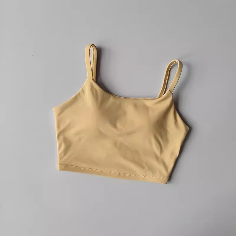 Sports Bra Top for Women, Push Up, Fixed Padded, Push Up Tops, Fitness Vest, Running, Gym Bra, Yoga, Breathable Sports Underwear