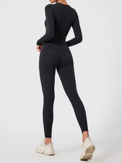 Ctenkevet Sports Long Sleeved Shirts Women Casual Outdoor Top Gym Fitness Wear T-shirt  Yoga Shirt Push Up Workout Clothes Women