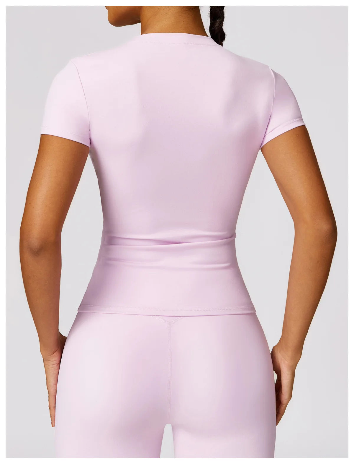 Skintight Sports Short Shirts Women Workout Sportswear Female Fitness Yoga Shirt Quick-Dry Yoga Clothing Sport Gym Top Women