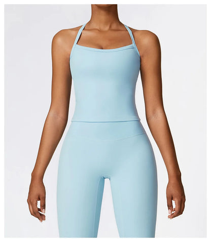 Women Cross Back Yoga Sports Bra Breathable Shock Proof Gym Workout Fitness Push up Top Yoga Running Active Sportswear Vest Bra